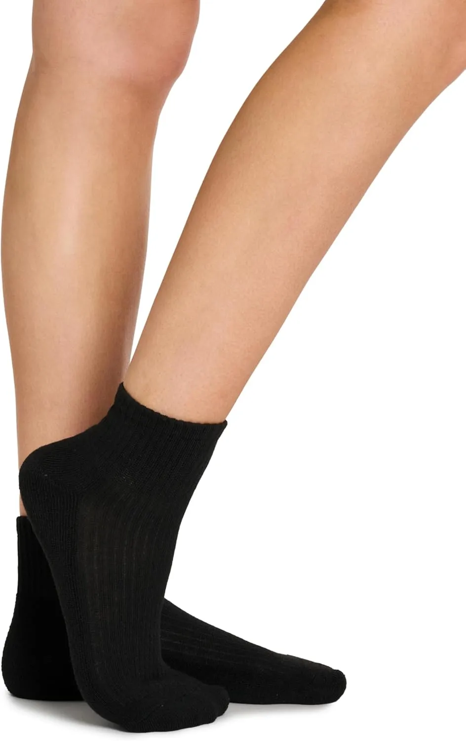 Skechers Women's 10 Pack Cushioned Quarter Crew Socks