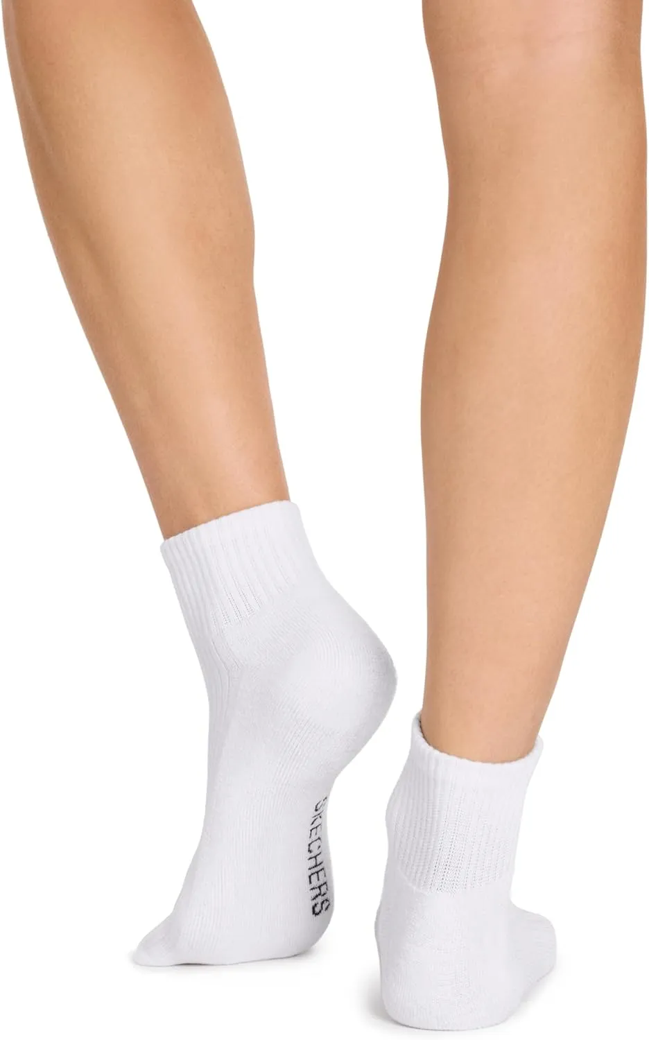 Skechers Women's 10 Pack Cushioned Quarter Crew Socks