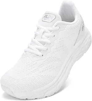 Slow Man Wide Toe Box Shoes for Men - Cushioned Road Running Shoe Non Slip Mens Walking Sneakers for Wide Feet Comfortable Athletic Gym Workout Sneaker