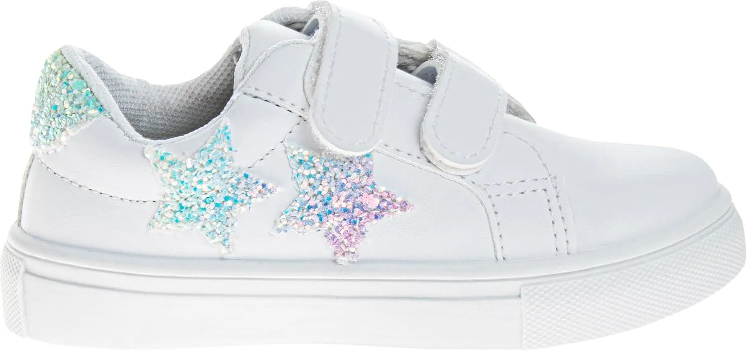 Sneaker Low Top Shoes - Kids Casual Sneakers LowTops Fashion Shoe for Girls (Sizes: 5-10 Toddler / 11-13 Little Kid / 1-4 Big Kid)