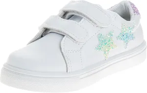 Sneaker Low Top Shoes - Kids Casual Sneakers LowTops Fashion Shoe for Girls (Sizes: 5-10 Toddler / 11-13 Little Kid / 1-4 Big Kid)