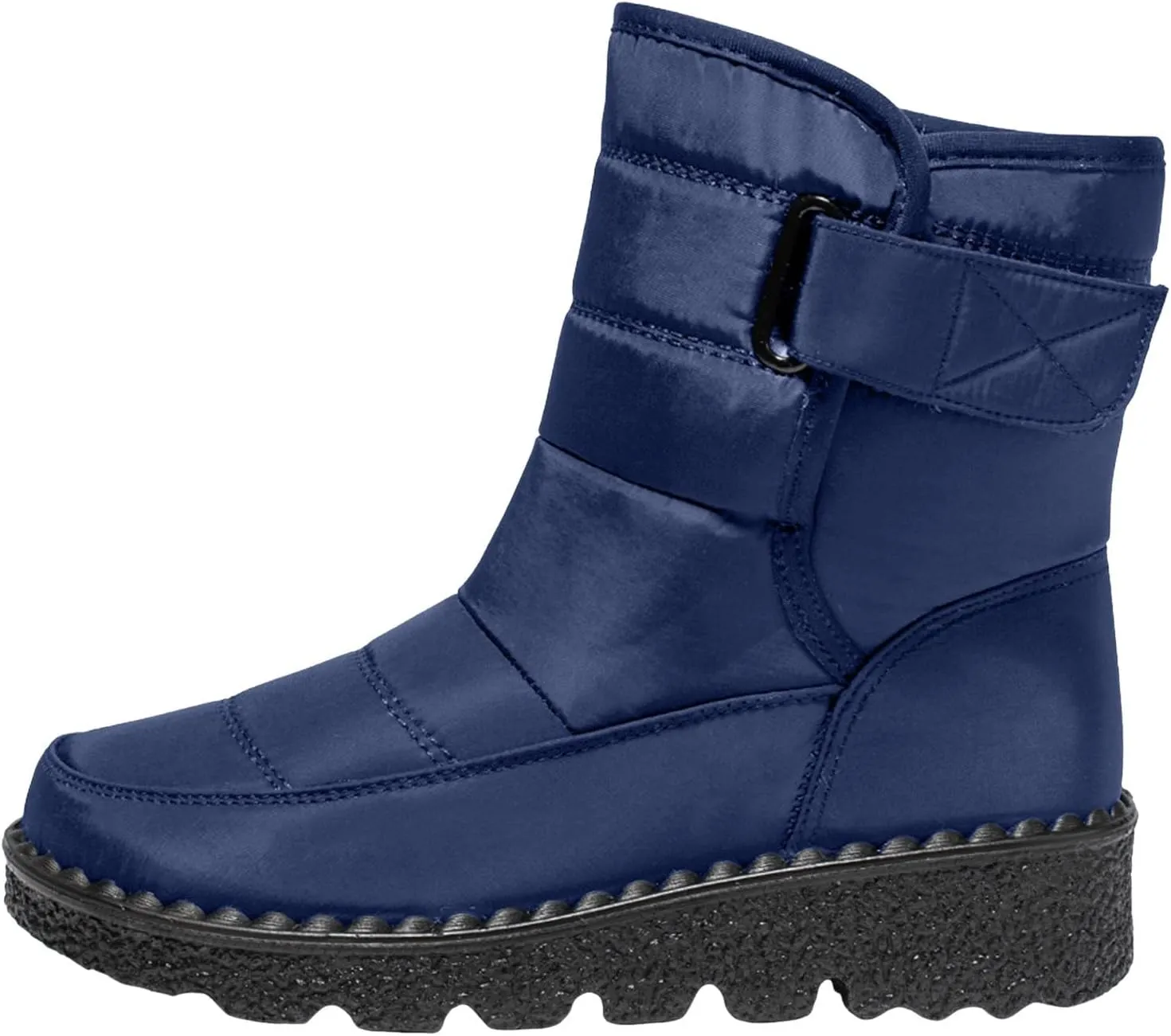 Snow Boots For Women Platform Boots for Women Comfy Flat Boots Fashion Comfortable Soft Sole Warm Padded Snow Boots