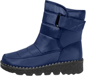 Snow Boots For Women Platform Boots for Women Comfy Flat Boots Fashion Comfortable Soft Sole Warm Padded Snow Boots