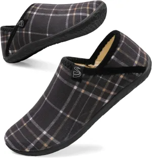 Spesoul Fuzzy House Slippers for Women Men Indoor Closed Back Lightweight Cozy Faux Furry Lining Barefoot House Shoes Slipper Socks for Bedroom Home Office Yoga Outdoor Walking Shoes
