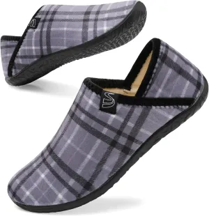 Spesoul Fuzzy House Slippers for Women Men Indoor Closed Back Lightweight Cozy Faux Furry Lining Barefoot House Shoes Slipper Socks for Bedroom Home Office Yoga Outdoor Walking Shoes