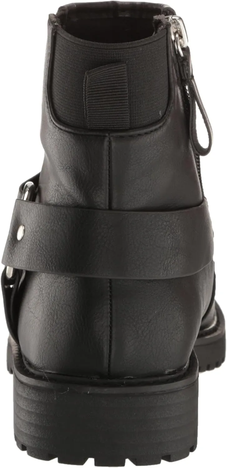 Steve Madden Girls Shoes Adaptive Molly Motorcycle Boot