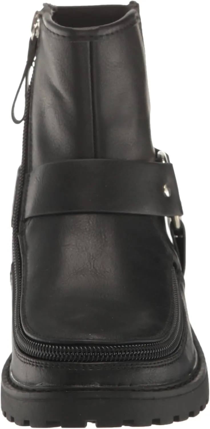 Steve Madden Girls Shoes Adaptive Molly Motorcycle Boot