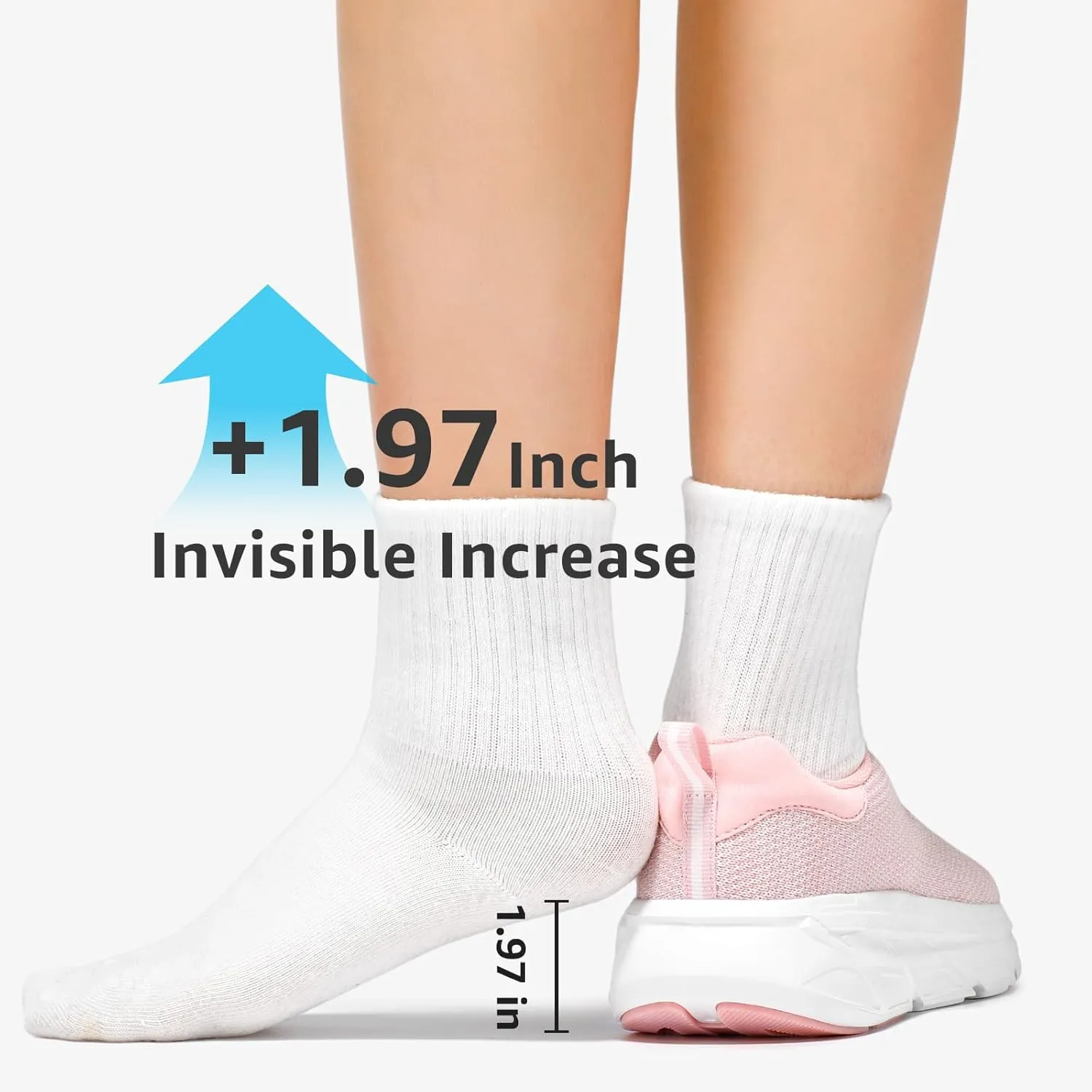 STQ Slip on Sneakers Women Orthopedic Walking Shoes for Plantar Fasciitis Relief
