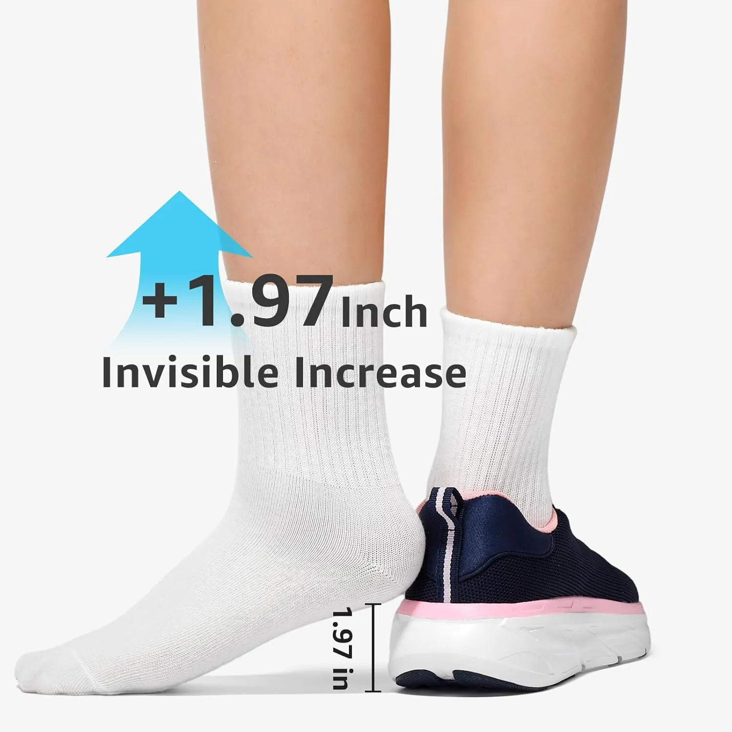 STQ Slip on Sneakers Women Orthopedic Walking Shoes for Plantar Fasciitis Relief