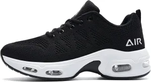 SURRAY Women's Air Running Shoes Walking Tennis Sneakers Non-Slip Athletic Fashion Casual Light Shoes(US5.5-11 B(M)
