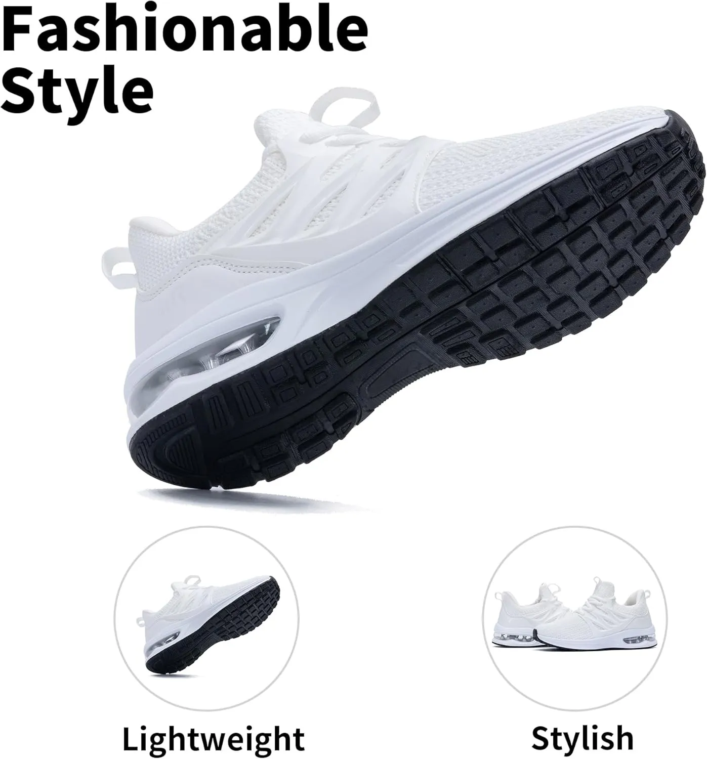 SURRAY Womens Air Tennis Running Shoes Gym Sports Comfortable Breathable Jogging Fashion Sneakers US 5.5-11