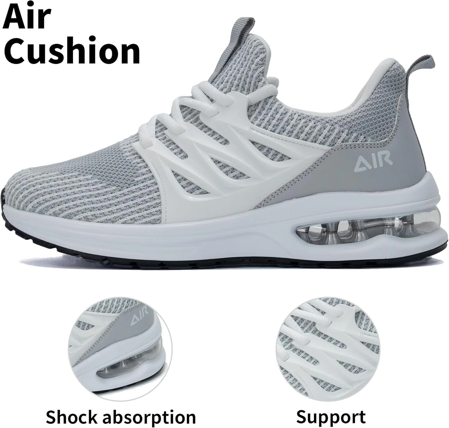 SURRAY Womens Air Tennis Running Shoes Gym Sports Comfortable Breathable Jogging Fashion Sneakers US 5.5-11