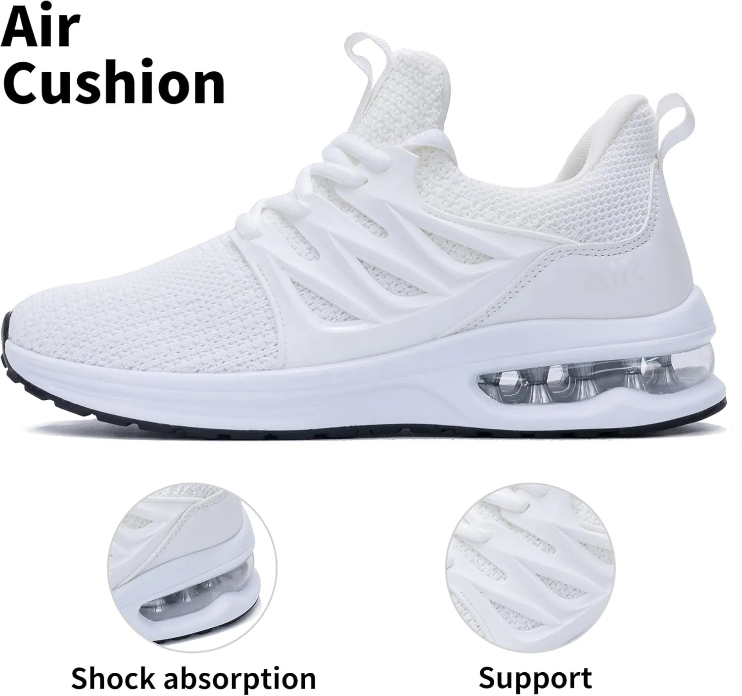 SURRAY Womens Air Tennis Running Shoes Gym Sports Comfortable Breathable Jogging Fashion Sneakers US 5.5-11
