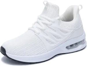 SURRAY Womens Air Tennis Running Shoes Gym Sports Comfortable Breathable Jogging Fashion Sneakers US 5.5-11