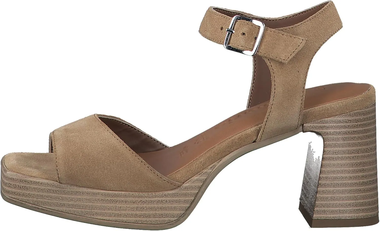 Tamaris Women's Ankle-Strap Heeled Sandal