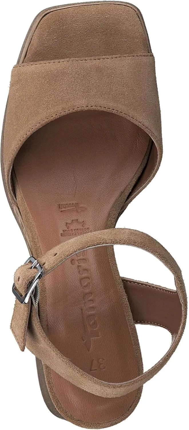 Tamaris Women's Ankle-Strap Heeled Sandal