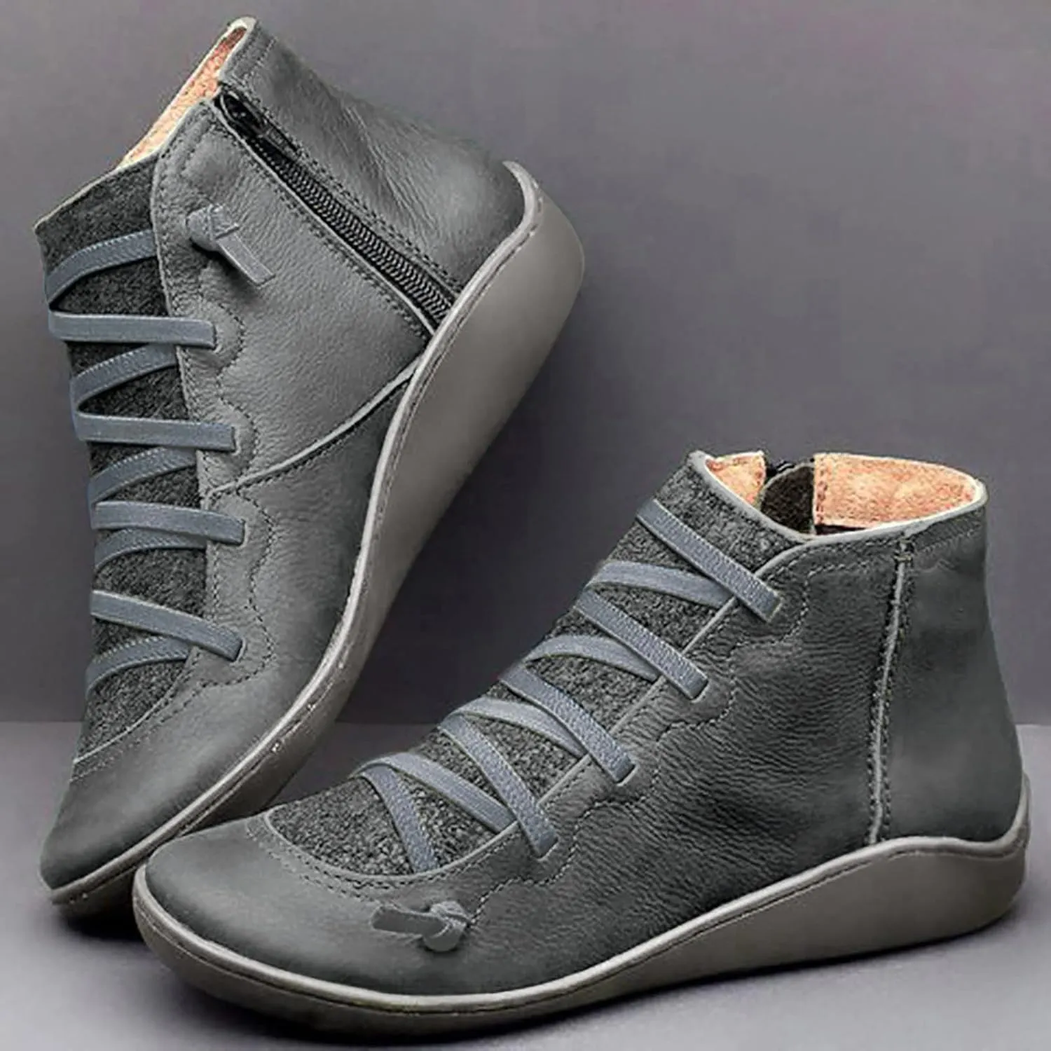 Tan Booties for Women Ankle Boots for Women No Heel White Ankle Cowboy Boots for Women Womens Ankle Boot Ankle Boots for Women with Heel Open toe Boot for Sprained Ankle Right Foot Small