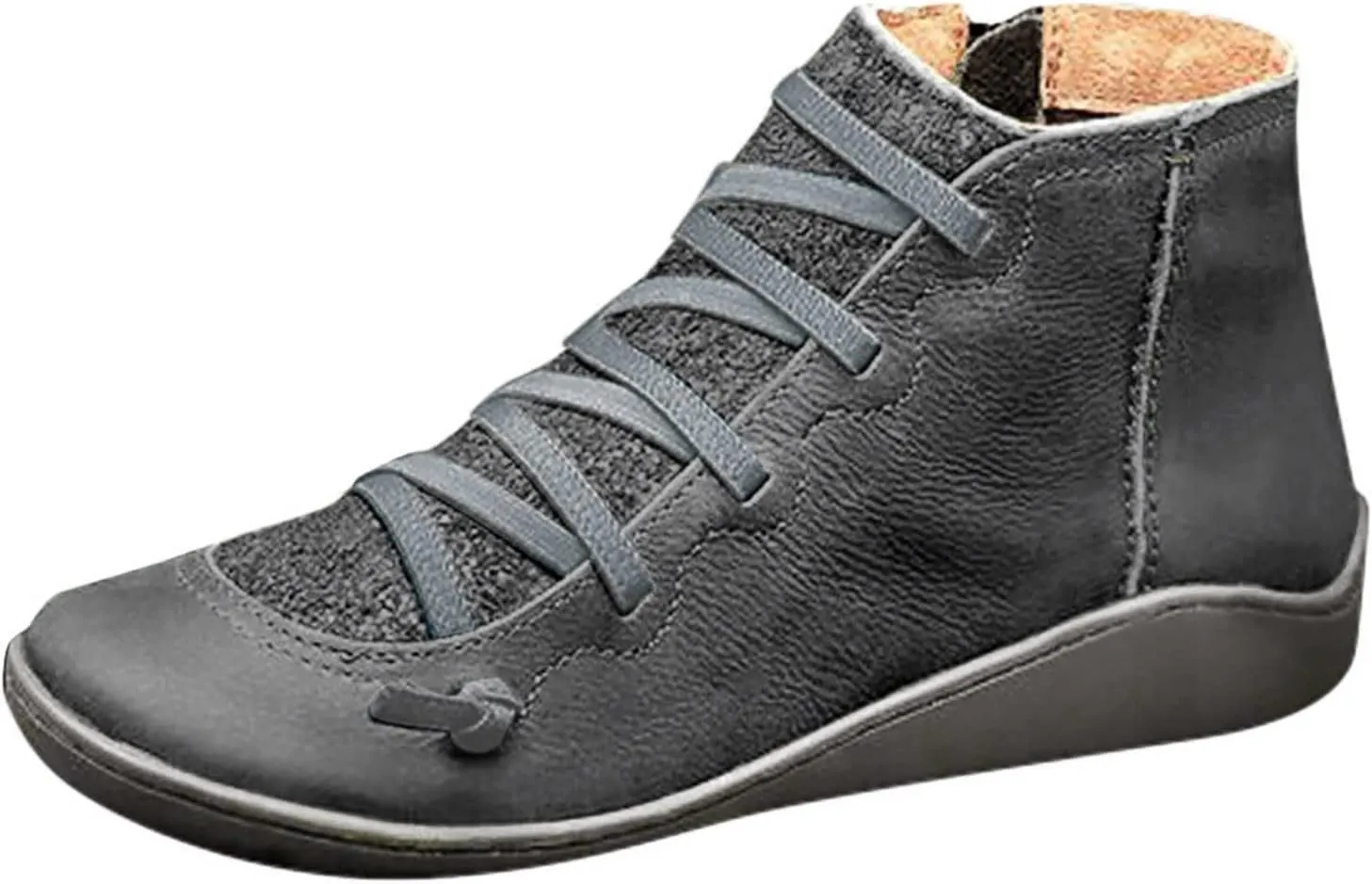 Tan Booties for Women Ankle Boots for Women No Heel White Ankle Cowboy Boots for Women Womens Ankle Boot Ankle Boots for Women with Heel Open toe Boot for Sprained Ankle Right Foot Small