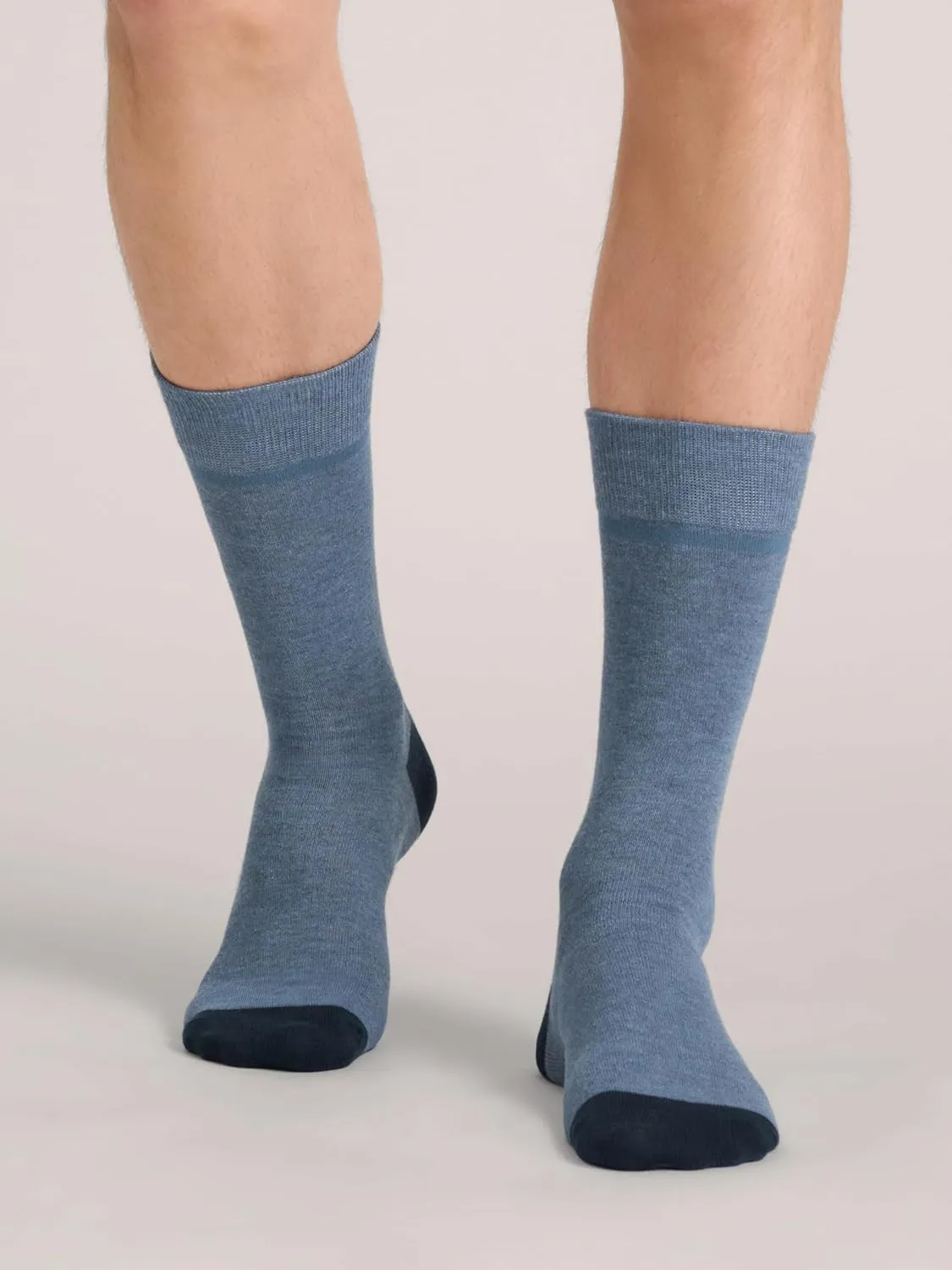 Ted Baker Men's 6 Pack Solid Crew Dress Socks