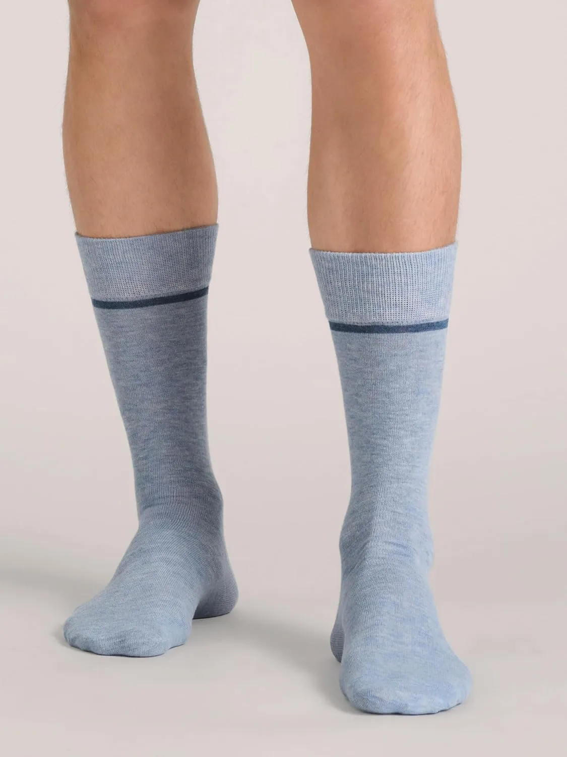 Ted Baker Men's 6 Pack Solid Crew Dress Socks