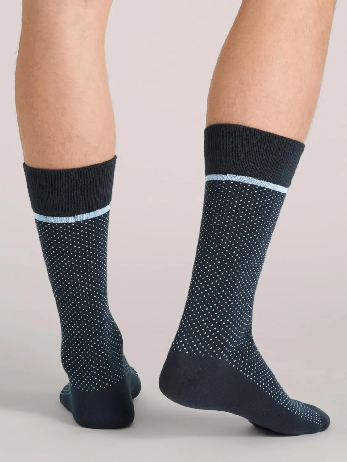 Ted Baker Men's 6 Pack Solid Crew Dress Socks