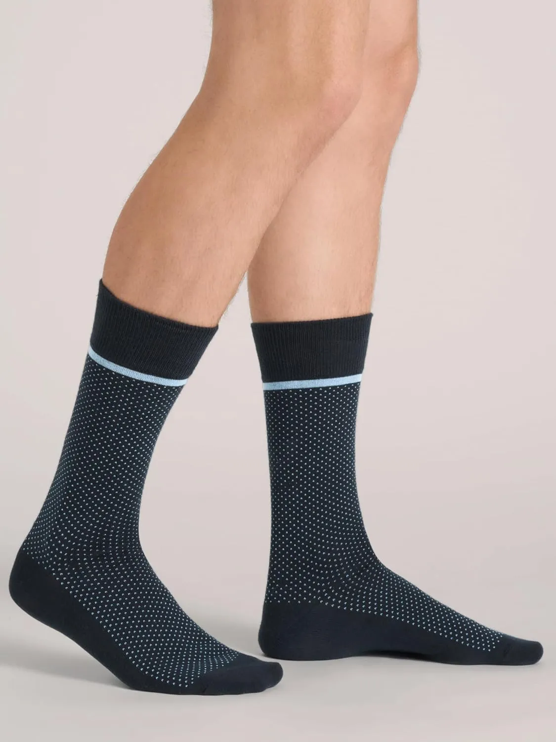 Ted Baker Men's 6 Pack Solid Crew Dress Socks