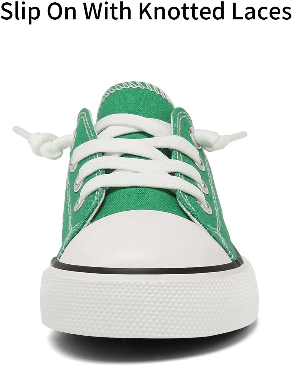 Toddler Little Kid Cushioned Canvas Shoes Slip On Sneakers Soft and Durable
