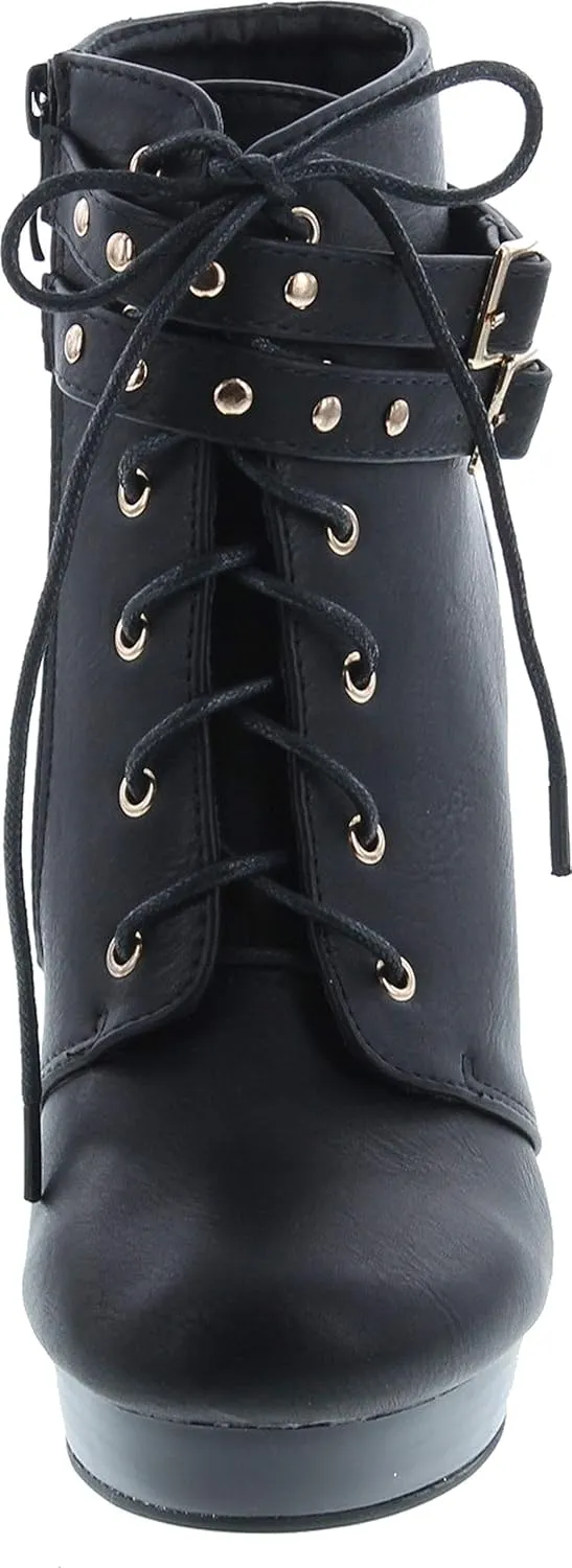 TOP Moda George-40 Ankle Wrap Boots