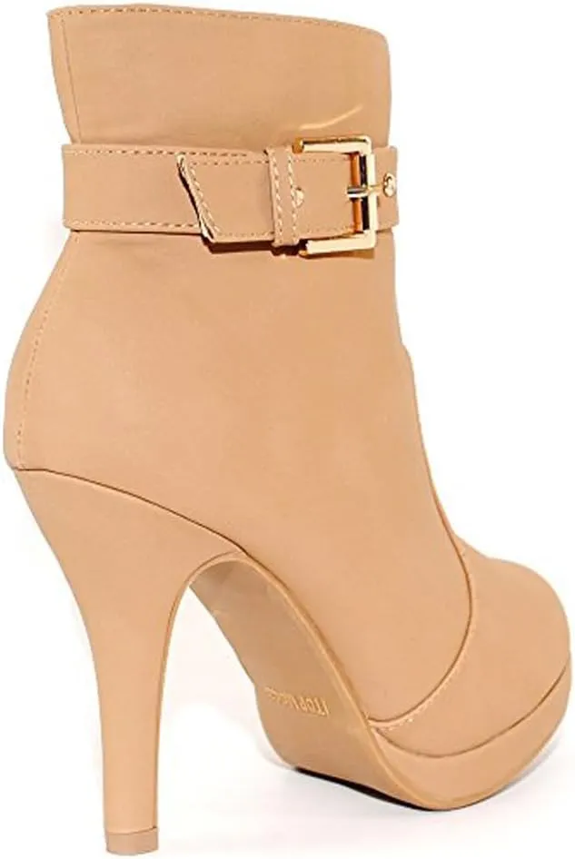 TOP Moda George-40 Ankle Wrap Boots