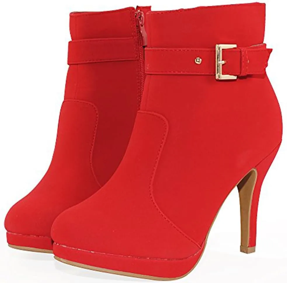 TOP Moda George-40 Ankle Wrap Boots