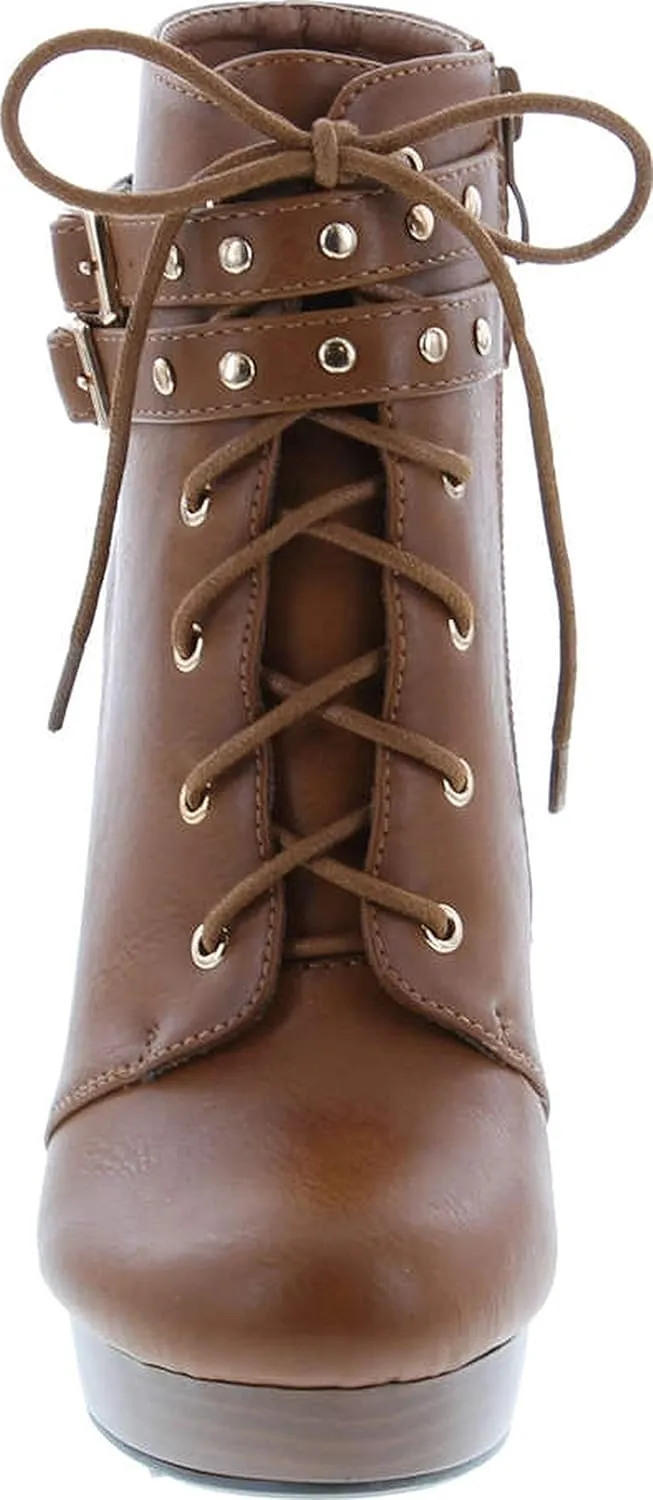 TOP Moda George-40 Ankle Wrap Boots