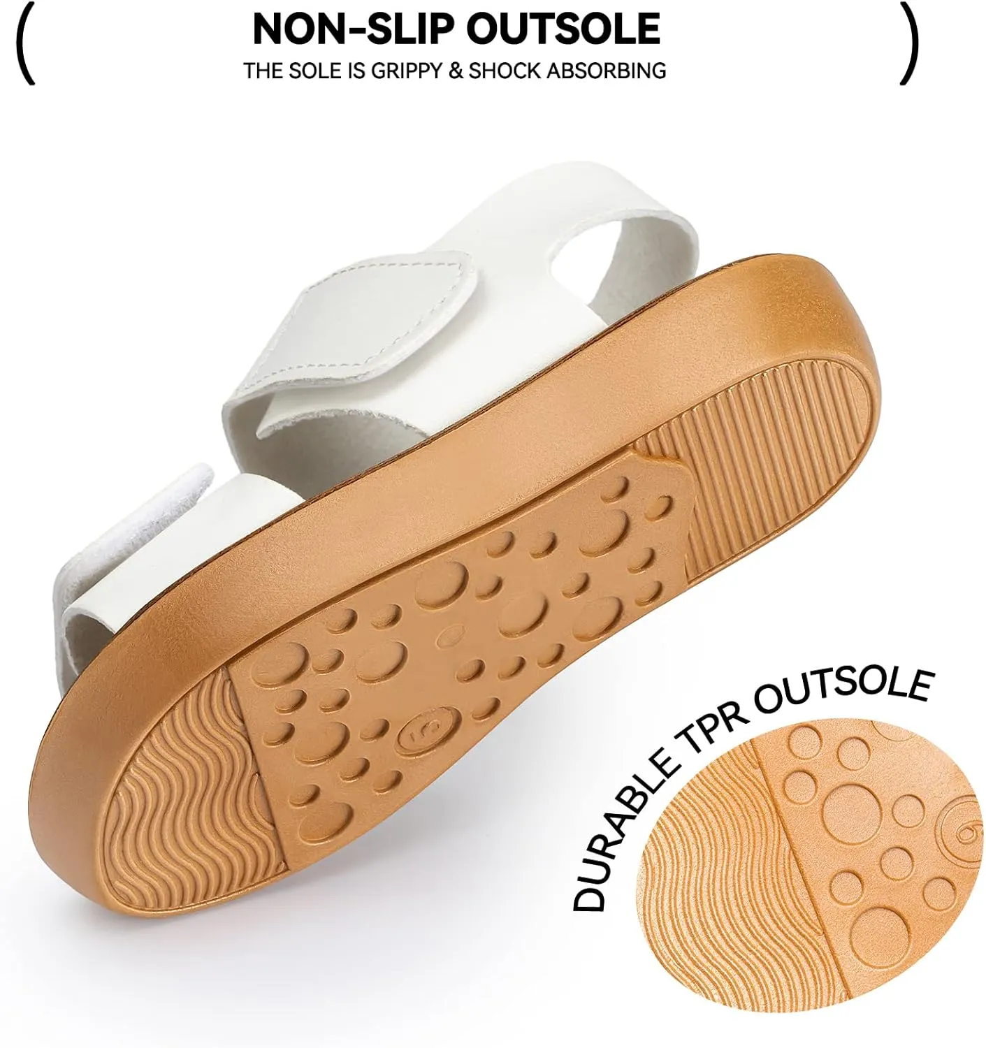 Trary Toddler Sandals for Baby Girls Boys Summer Sandals Cute Kids Shoes Lightweight Open Toe Sandals Beach Holiday Unisex Child Sandals