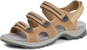 UBFEN Womens Hiking Sandals Comfortable Walking Arch Support Adjustable Straps Breathable and Durable for Outdoor Adventures Travel Beach