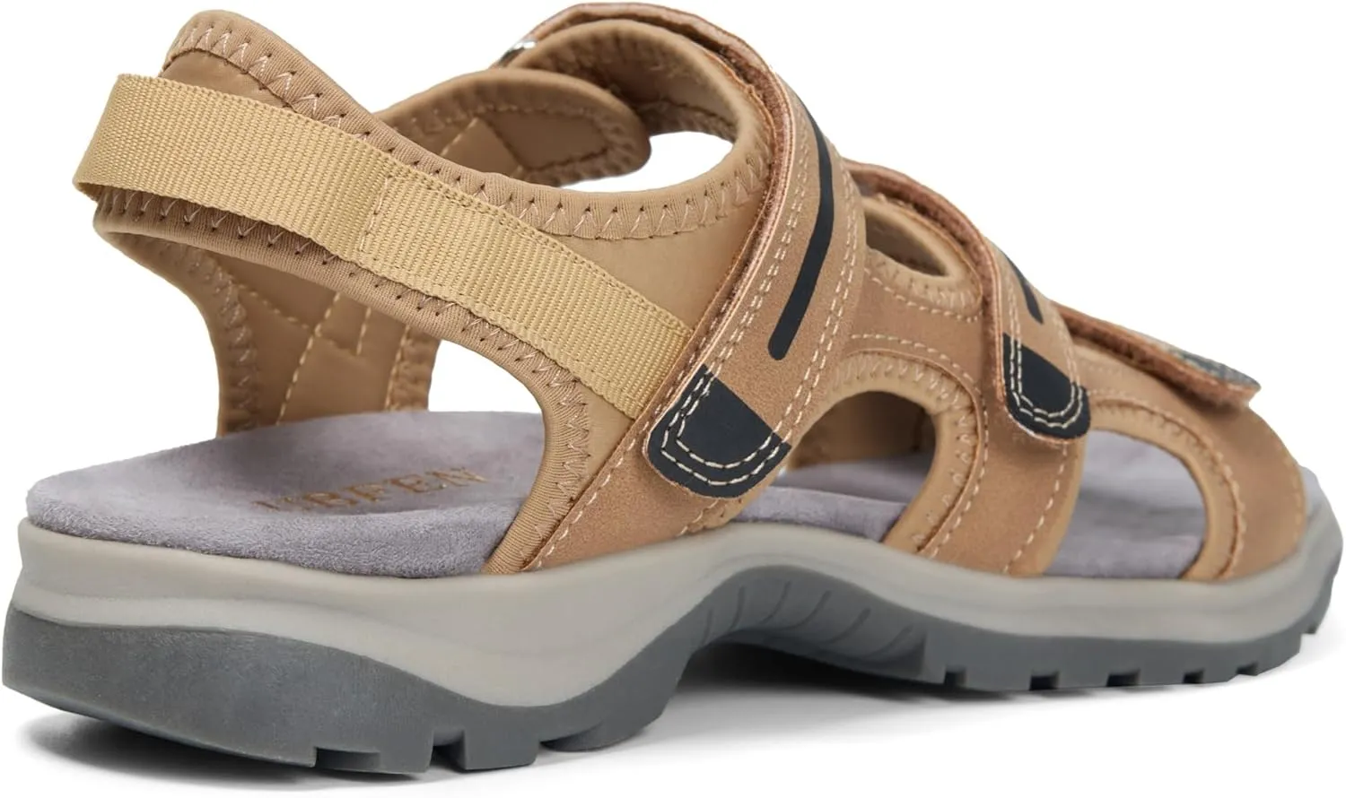 UBFEN Womens Hiking Sandals Comfortable Walking Arch Support Adjustable Straps Breathable and Durable for Outdoor Adventures Travel Beach