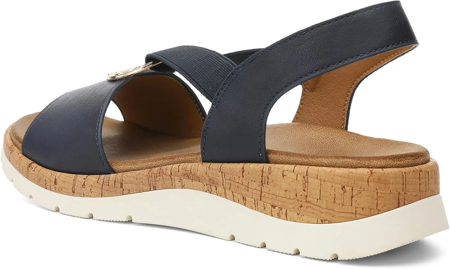 UBFEN Womens Platform Wedge Sandals Casual Open Toe Comfortable Ladies Outdoor Walking Beach Shoes Dress with Arch Support