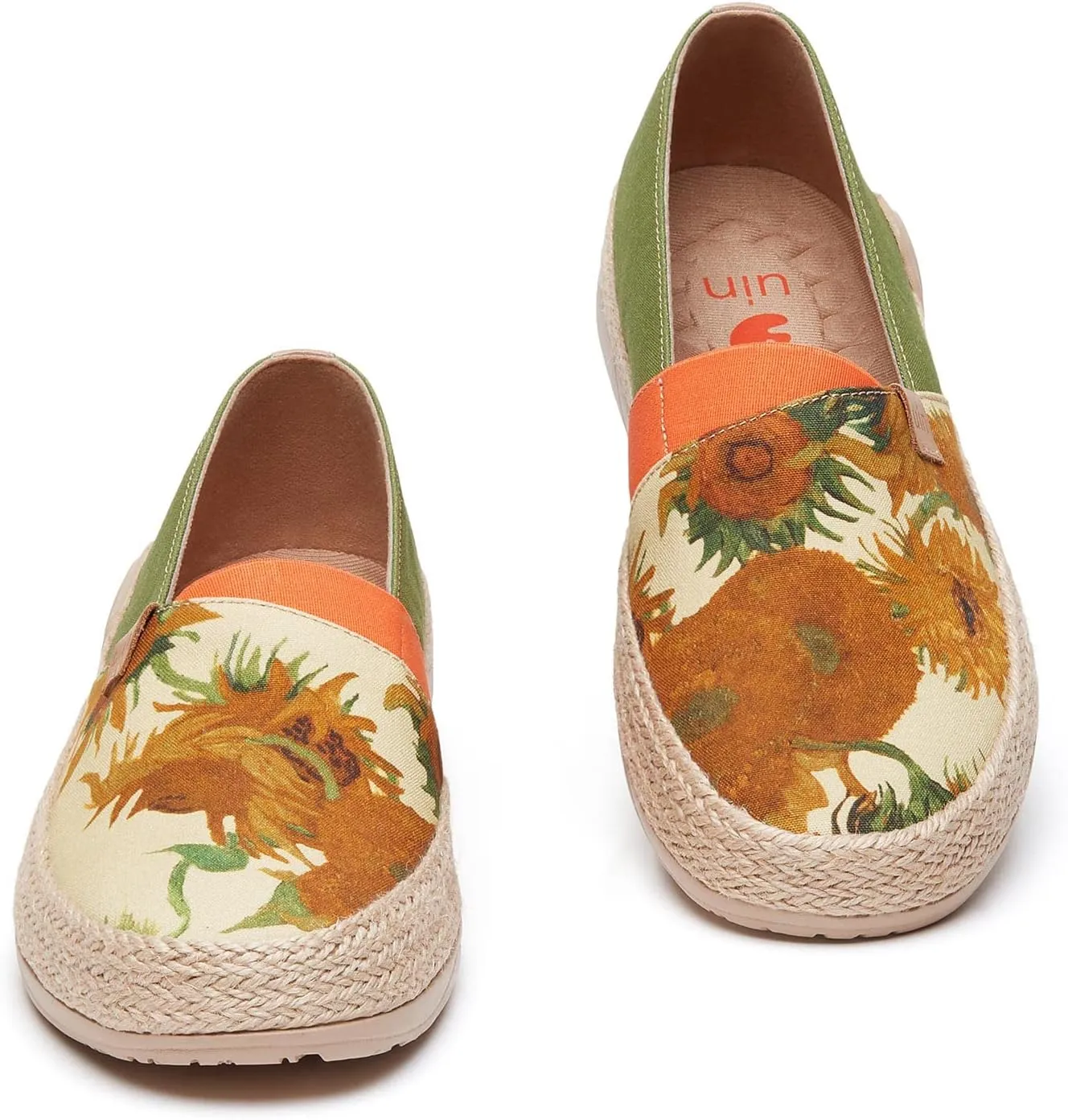 UIN x National Gallery Collaboration Slip On Art Travel Shoes