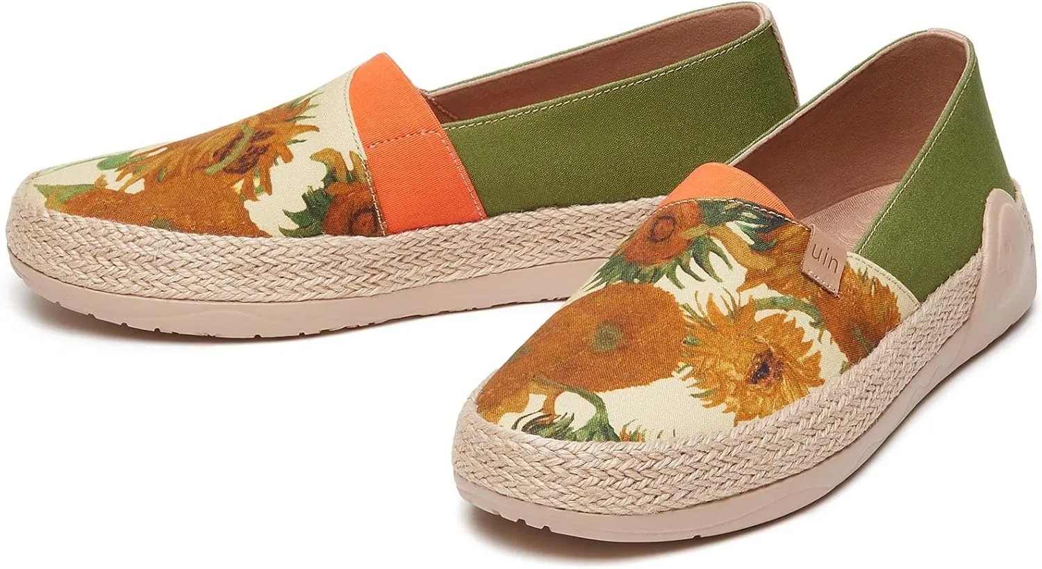 UIN x National Gallery Collaboration Slip On Art Travel Shoes