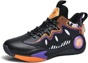 Unisex High Top Basketball Shoes Women's Shoes Men's Shoes Breathable Non Slip Outdoor Sneakers Cushioning Workout Shoes for Fitness