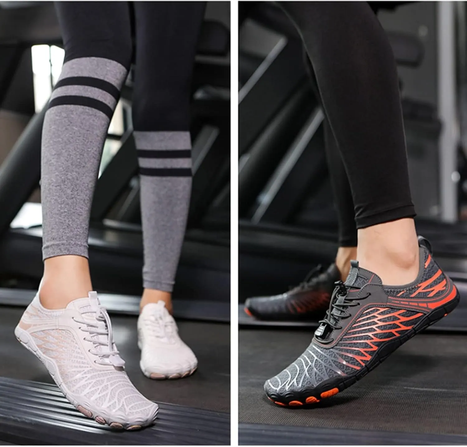 Unisex Hike Barefoot Shoes for Women Men,Pro Wide Toe Box Healthy & Non-Slip Barefoot Shoes,Lightweight Breathable Minimalist Hiking Shoes Grounded Footwear for Outdoor Beach Travel