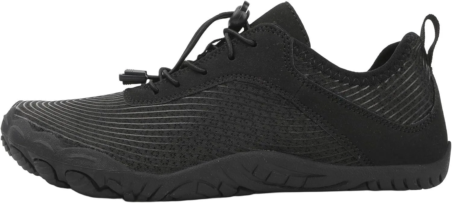Unisex Lightweight Barefoot Shoes Anti-Slip Quick-Drying Outdoor Sport Pro Wide Toe Box Sneakers Walking Athletic Gym Workout Running Shoe Hiking Non-Slip Unisex Width Sneaker