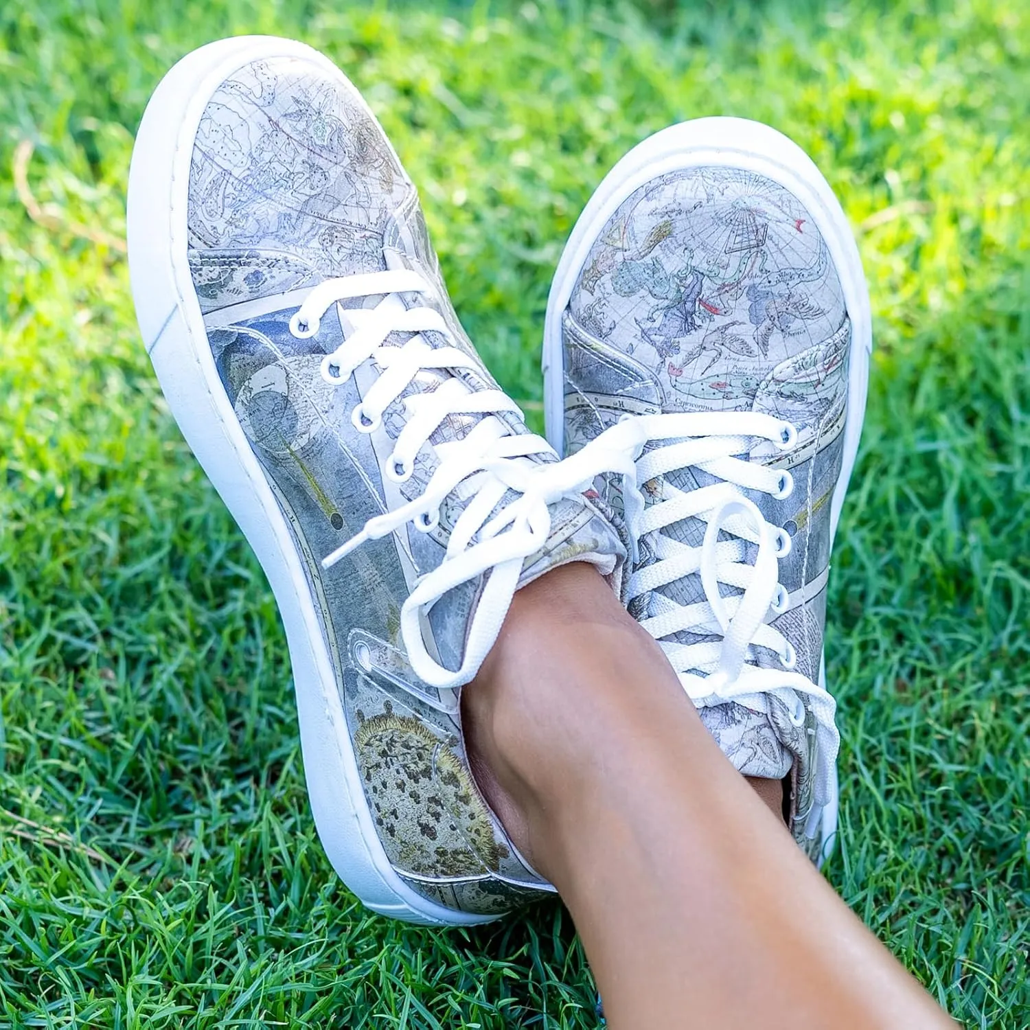 Vegan Leather Sneakers for Women - Handmade and Unique Fashion Sneakers for Women