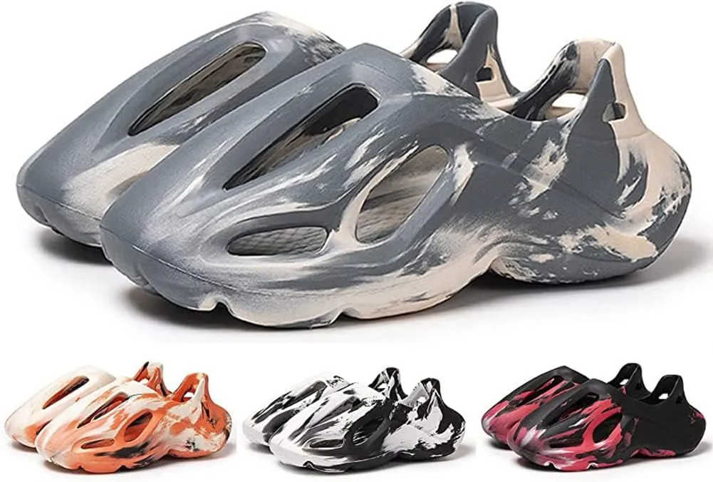 vioxthak Foam Runner Sneakers Cloud Slides Pillow Sandals Sports Shoes Non-Slip Lightweight Walking Shoes fashion outdoor indoor Summer Beach Sandals for Women Men