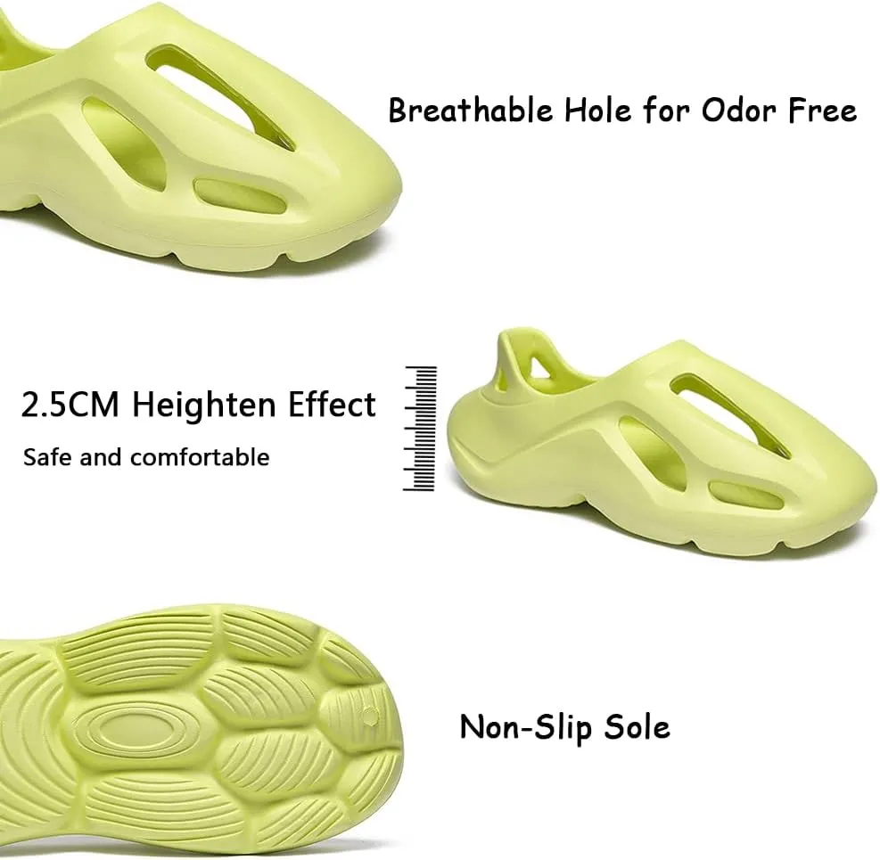 vioxthak Foam Runner Sneakers Cloud Slides Pillow Sandals Sports Shoes Non-Slip Lightweight Walking Shoes fashion outdoor indoor Summer Beach Sandals for Women Men