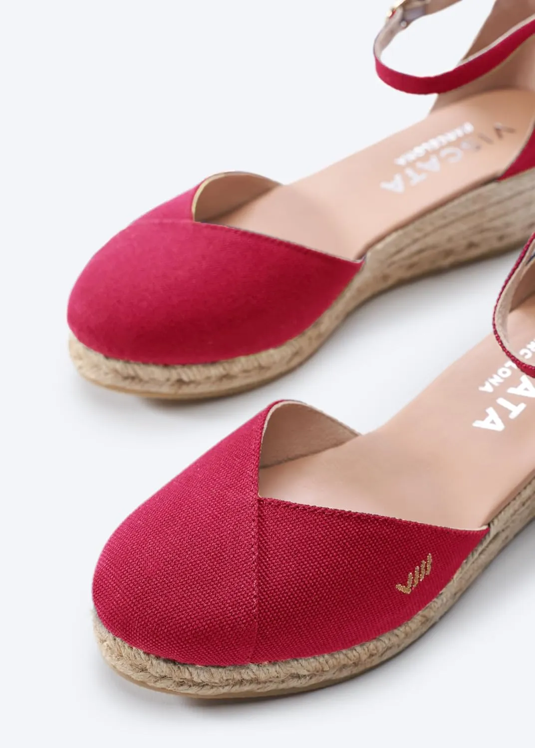 VISCATA Formiga Canvas Espadrille Sandal Wedges, Comfort and Style for Every Occasion, Size 5-12