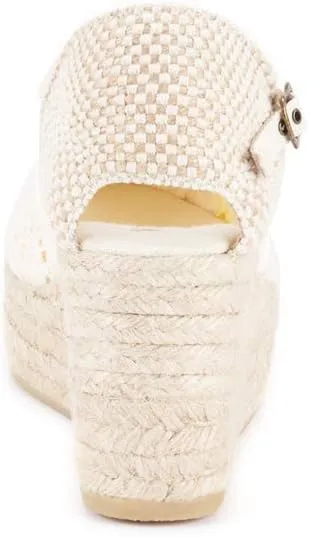 VISCATA Satuna Women's Sandals Espadrille Canvas Buckle Wedges