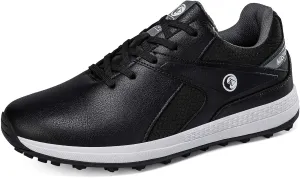 Waterproof Golf Shoes for Mens Lightweight Outdoor Comfortable Golf Training Spikeless Non-Slip Sneakers