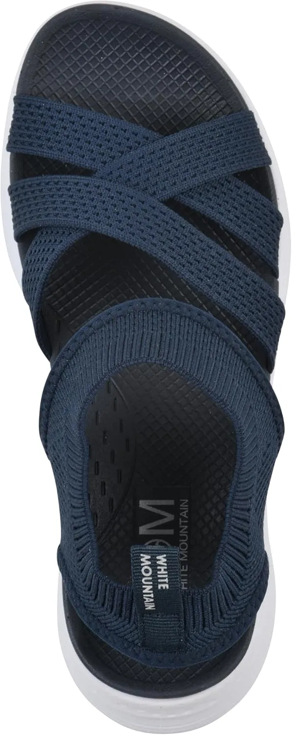 WHITE MOUNTAIN Fom Recovery Women's Charry Strappy Slip-On Sandal