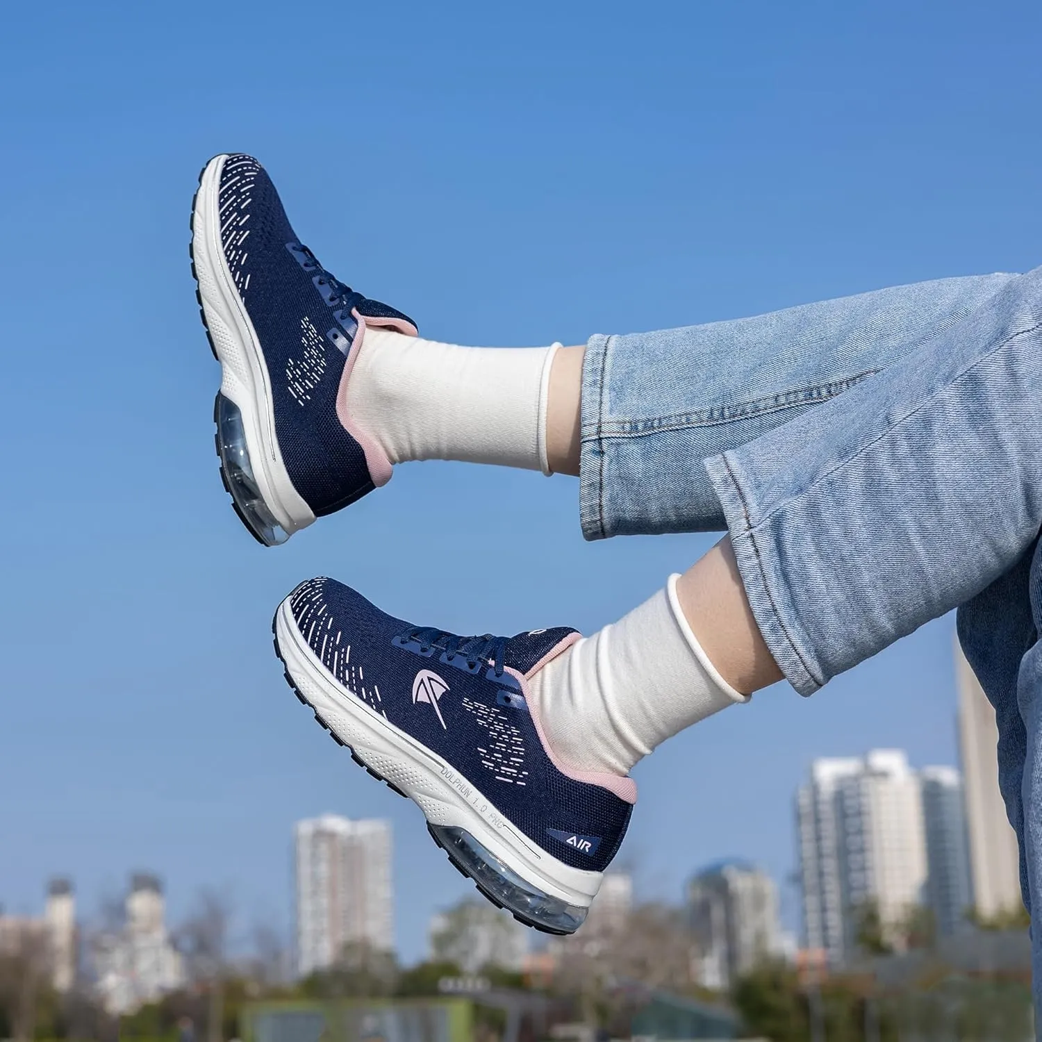 Wide Toe Box Shoes for Women Air Running Plantar Fasciitis Shoe Arch Support Walking Tennis Orthotic Breathable Extra Wide Width Athletic Sneakers US6-11