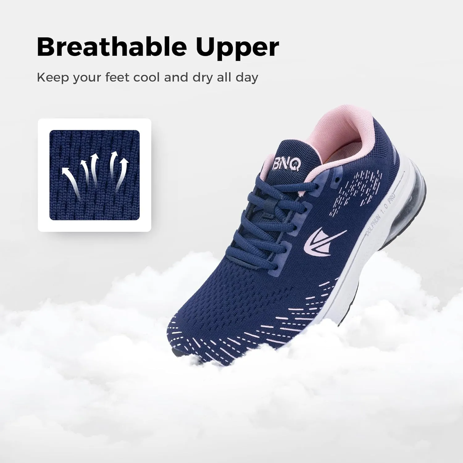 Wide Toe Box Shoes for Women Air Running Plantar Fasciitis Shoe Arch Support Walking Tennis Orthotic Breathable Extra Wide Width Athletic Sneakers US6-11
