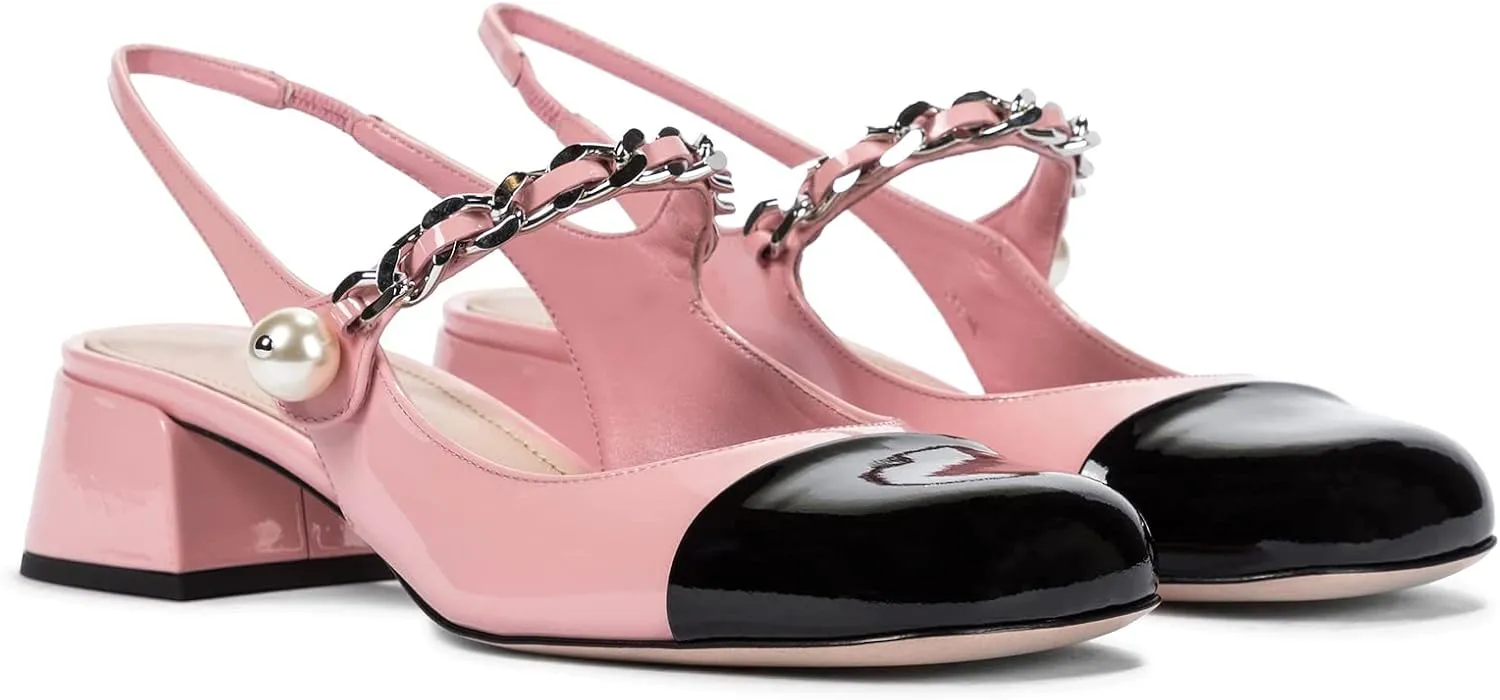 Woman Heeled Mules Rhinestone Pointy Closed Toe Sandals Kitten High Heels Sandals Summer Slip on Mule Heels Bridal Dress Shoes